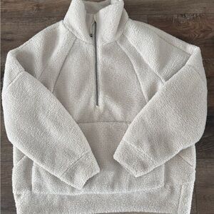 Lululemon Oversized Scuba Fleece Half Zip